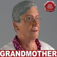 Grandmother V4 T-pose