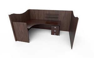 3D table office model