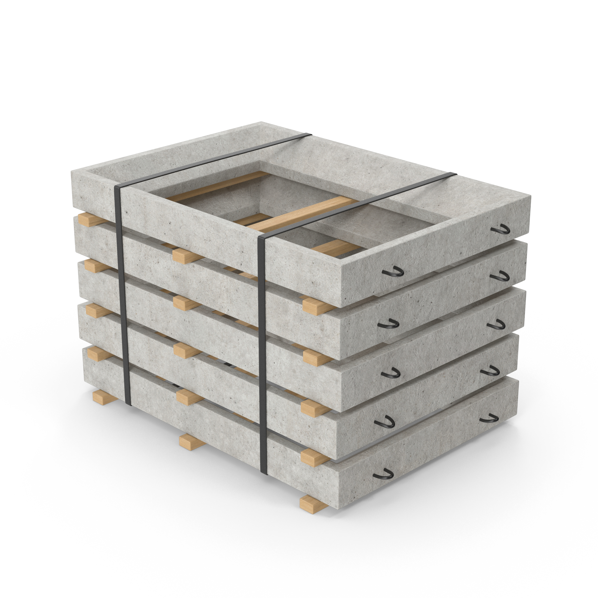 3D модель Concrete Building Materials Collection - TurboSquid 2097196