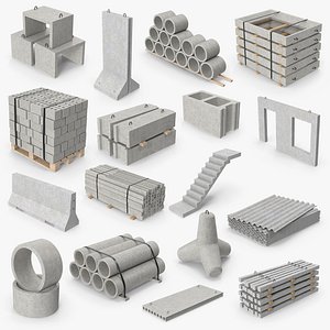 Concrete Building Materials Collection