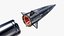 3D model Iranian Hypersonic Fattah Missiles Package