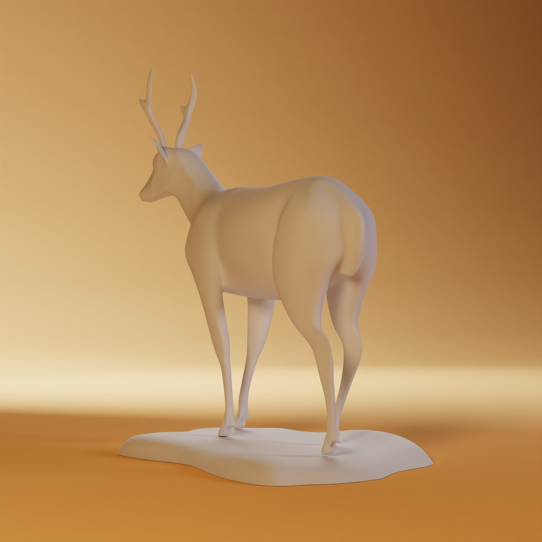 Deer 3D Model - TurboSquid 2051715