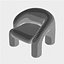 ARCO - Modern Curved Lounge Chair