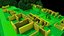 Machu Picchu Low Poly isometrico