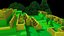 Machu Picchu Low Poly isometrico