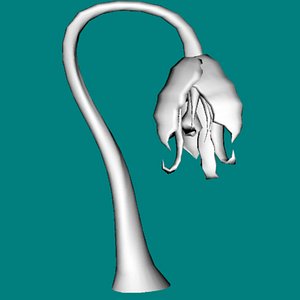 3d model carnivorous plant