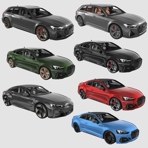 3D Audi RS Collection