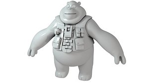 toy bear obj