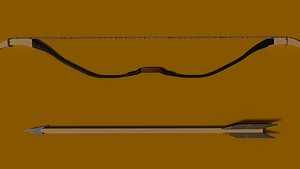 3D model bow