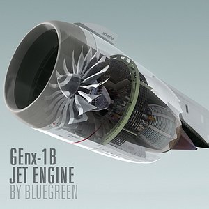 3ds genx-1b jet engine