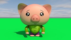 Hoggie Plim Plim 3D model