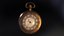 Old shabby pocket watch