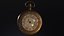 Old shabby pocket watch