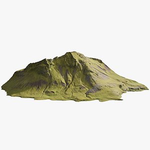 Icelandic Mountain - 3D PBR Model model