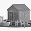 Wooden Lake House and Boat