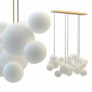 giopato coombes chandelier btc24z-pe1-bzbc 3D model