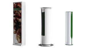 3D Air Conditioning 01 model