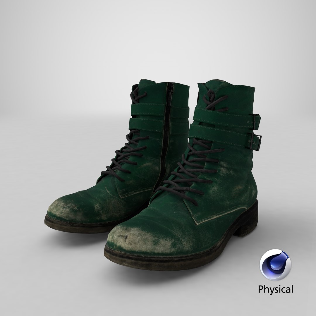 3D model Old Green Boots https://p.turbosquid.com/ts-thumb/m5/ceEYbB/MU/stemcell_cinema_4d_physical_render/png/1688394938/1920x1080/fit_q87/1766a6ed8645e622a6e77c8bf1e4ffc913135f74/stemcell_cinema_4d_physical_render.jpg