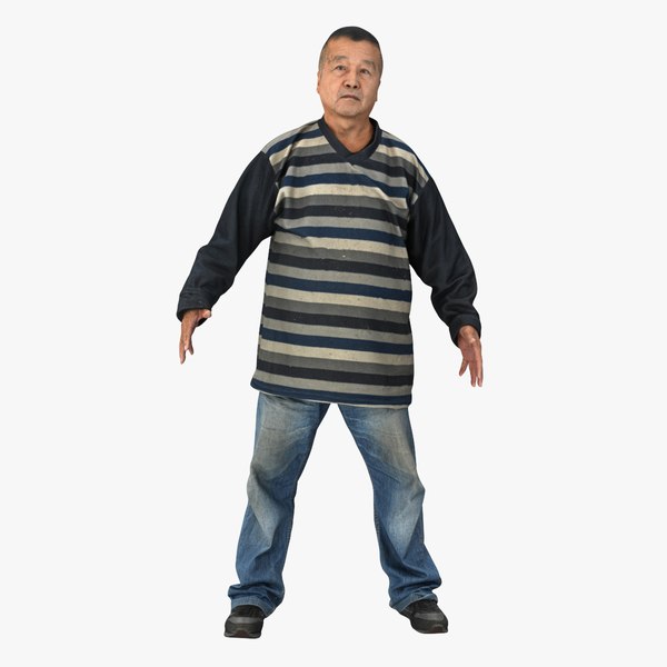 Dillon Casual Autumn A Pose 3D model