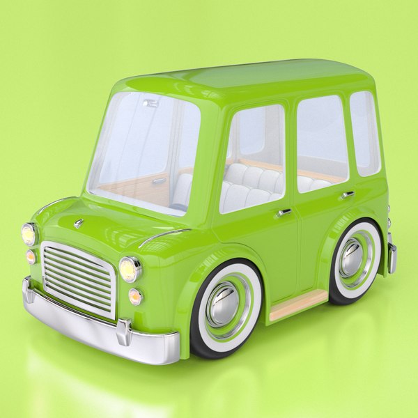 Cartoon Car 3D Models for Download TurboSquid