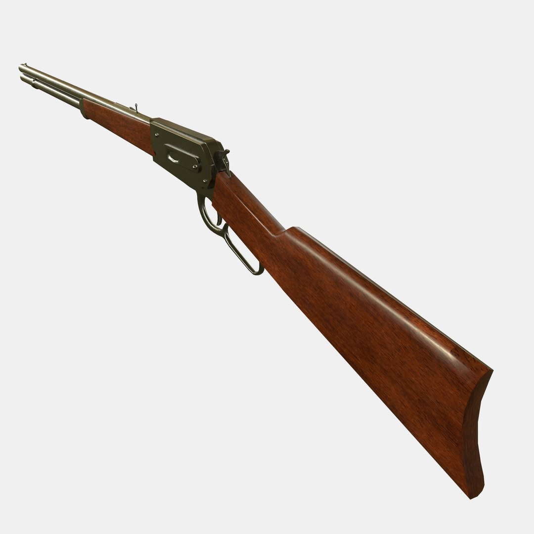 Western Rifle 3D Model - TurboSquid 2316609