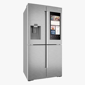 samsung family hub refrigerator 3D model