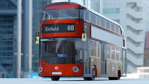 modelo 3d Nuevo autobús Routemaster - TurboSquid 2153743