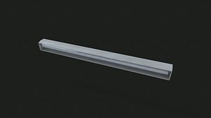 Tube Light 3D model