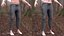 3D Man and Woman in Jeans 26
