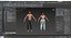 3D Man and Woman in Jeans 26