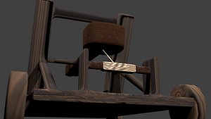3D catapult model