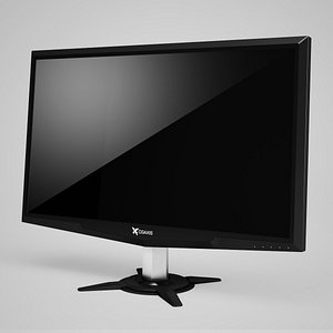 3d lcd monitor model