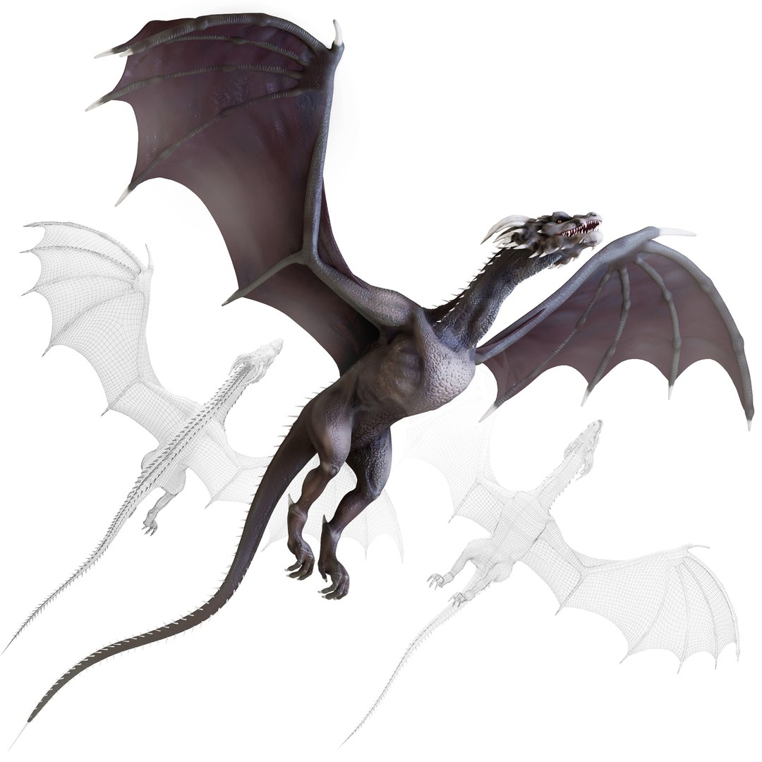 Dragon Model - TurboSquid 1420577