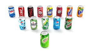 3D 15 cans pack