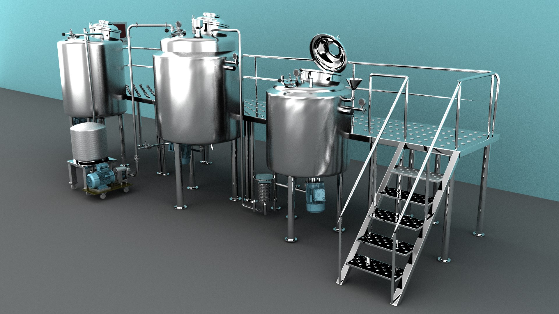 3D Sugermanufacturingmachine Model - TurboSquid 2356327