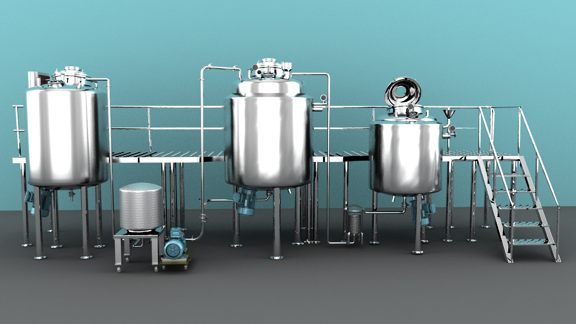 3D Sugermanufacturingmachine Model - TurboSquid 2356327