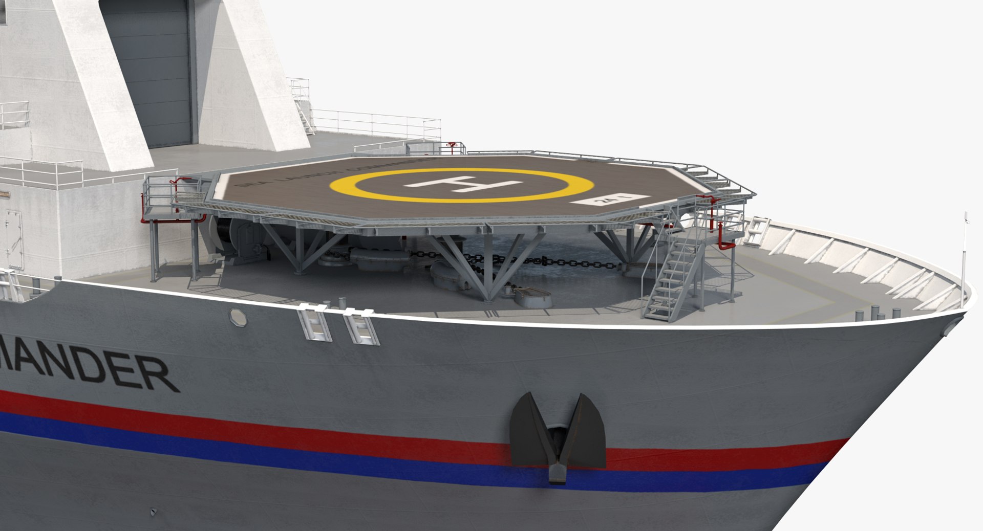 3D command ship sea launch - TurboSquid 1240833