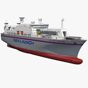 3D command ship sea launch