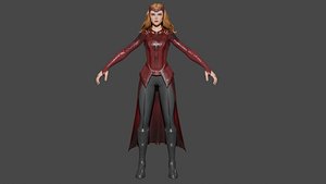 3D Scarlet Witch