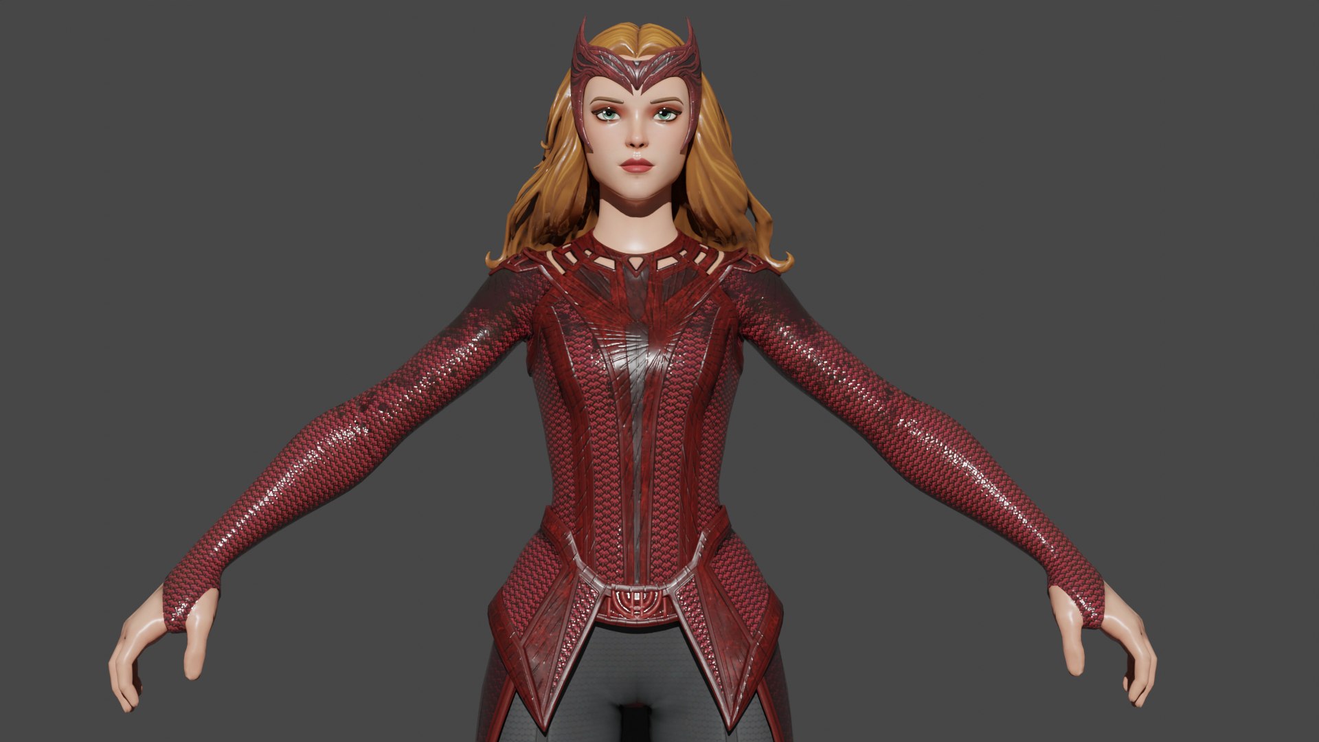 3D Scarlet Witch - TurboSquid 2184808