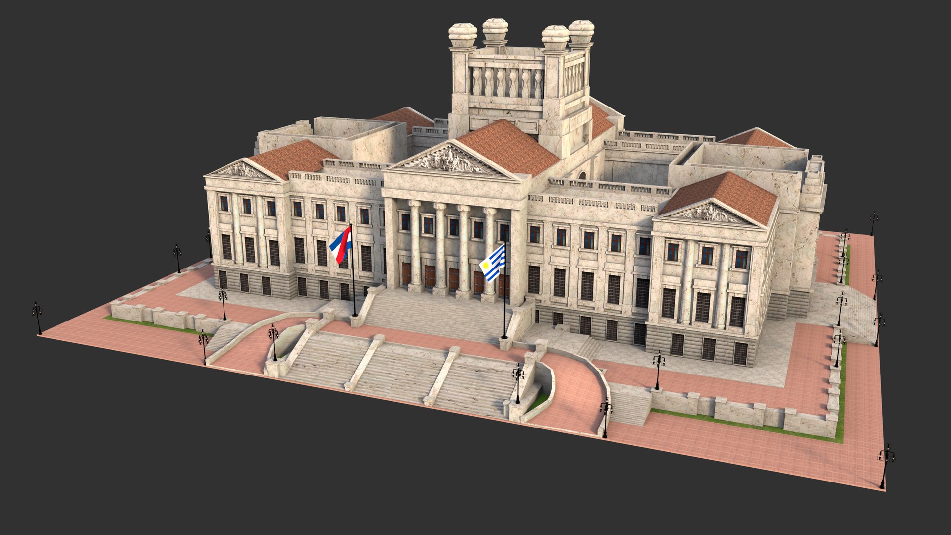 Palace of Uruguay v2 3D model https://p.turbosquid.com/ts-thumb/m6/AnKdGX/Gf/palace2/jpg/1753104425/1920x1080/fit_q87/fb167a0959d80d49e5391e3780cd4c2fe2c6fa10/palace2.jpg