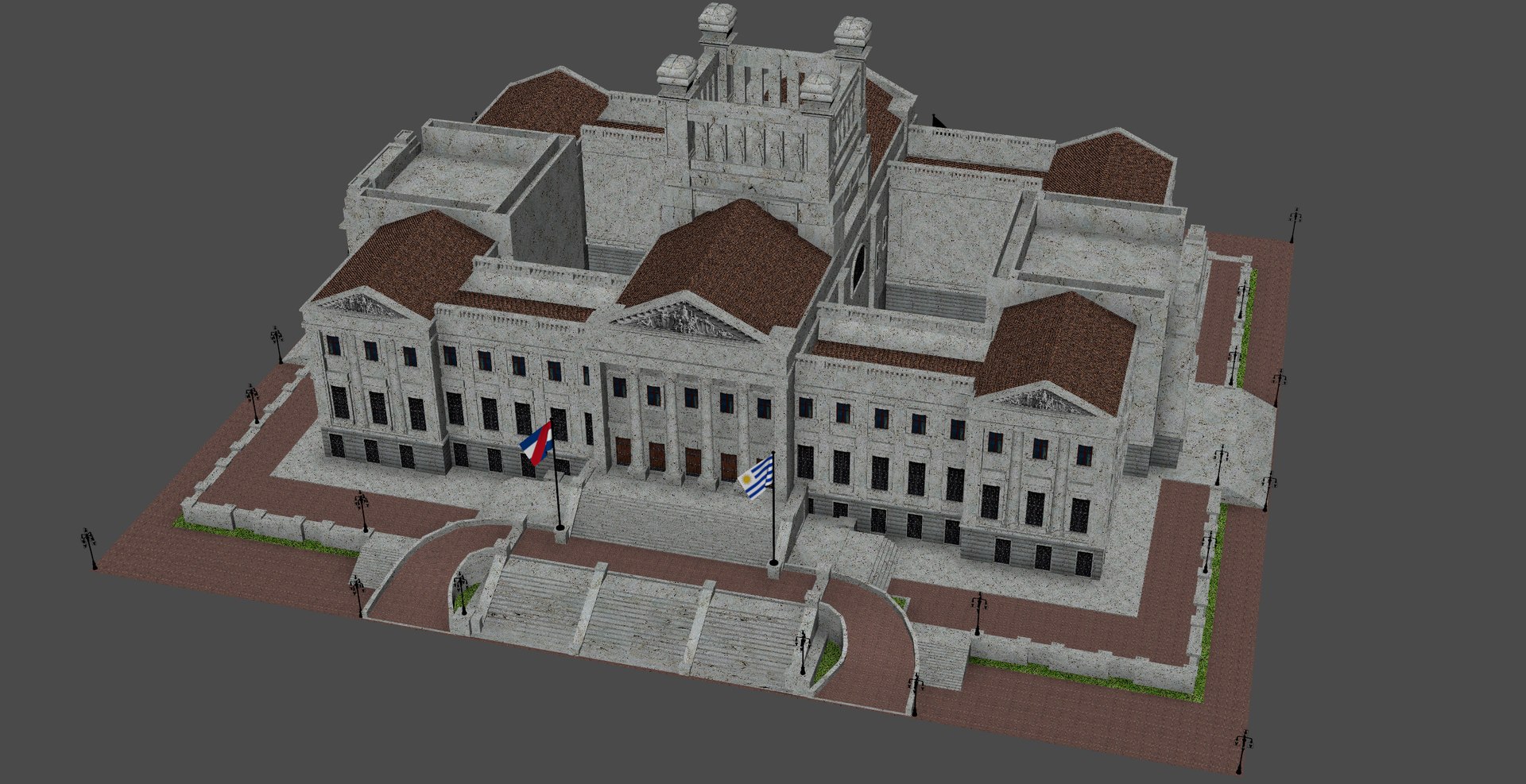 Palace of Uruguay v2 3D model https://p.turbosquid.com/ts-thumb/m6/AnKdGX/mm/palace13/jpg/1753104433/1920x1080/fit_q87/5402cdcd6b4f47dce7392a4dc23e199f73714d4e/palace13.jpg