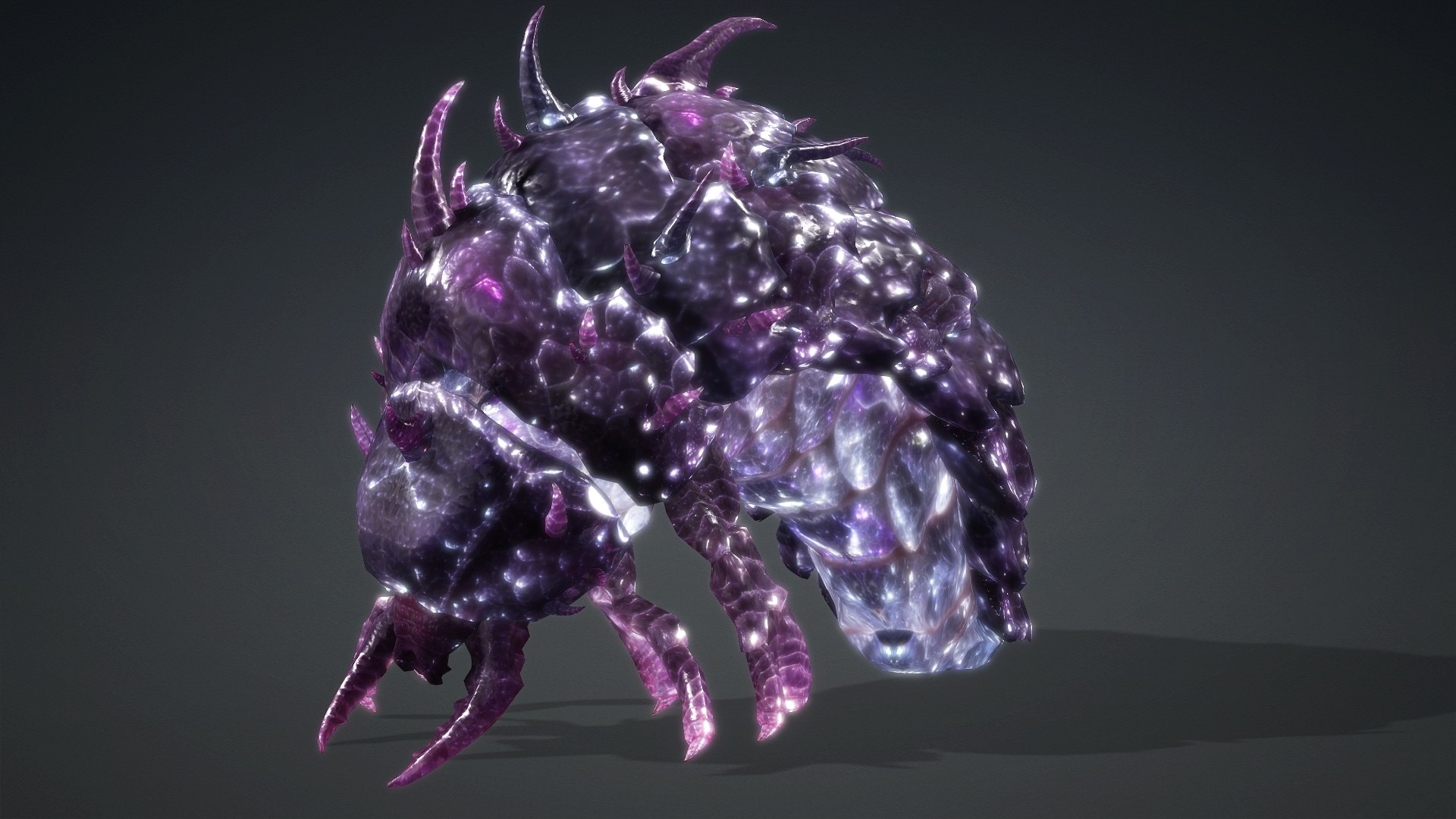 3D Larva-V2b model https://p.turbosquid.com/ts-thumb/m6/DfsGdk/bf/preview10/jpg/1778755449/1920x1080/fit_q87/df6e752babef7a2af5d10b358c872fd68aaa2d8e/preview10.jpg