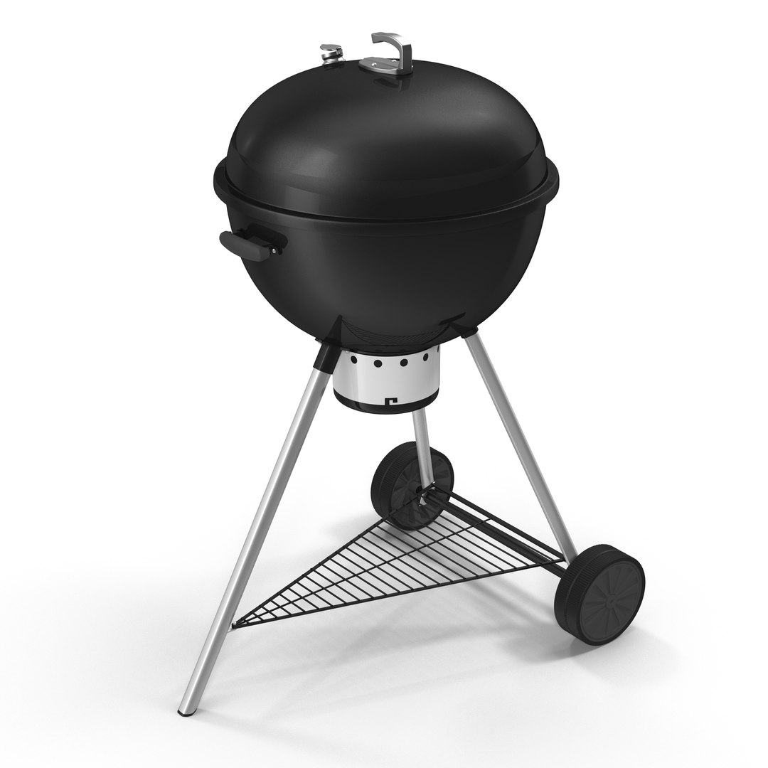Kettle Grill 3D model preview
