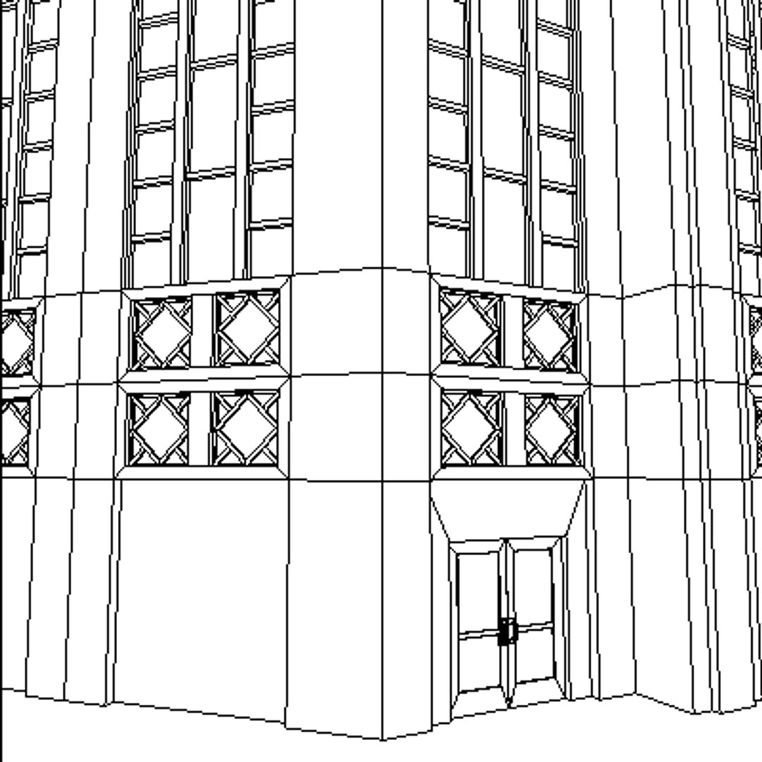 building city 3d dxf