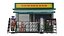 Detailed Newspapers Stand Kiosk