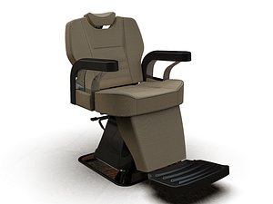 man barber chair 6602-1 3D model