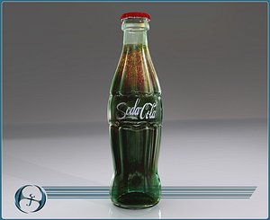 Iconic Glass Cola Bottle