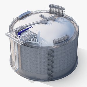 3D Gas storage model