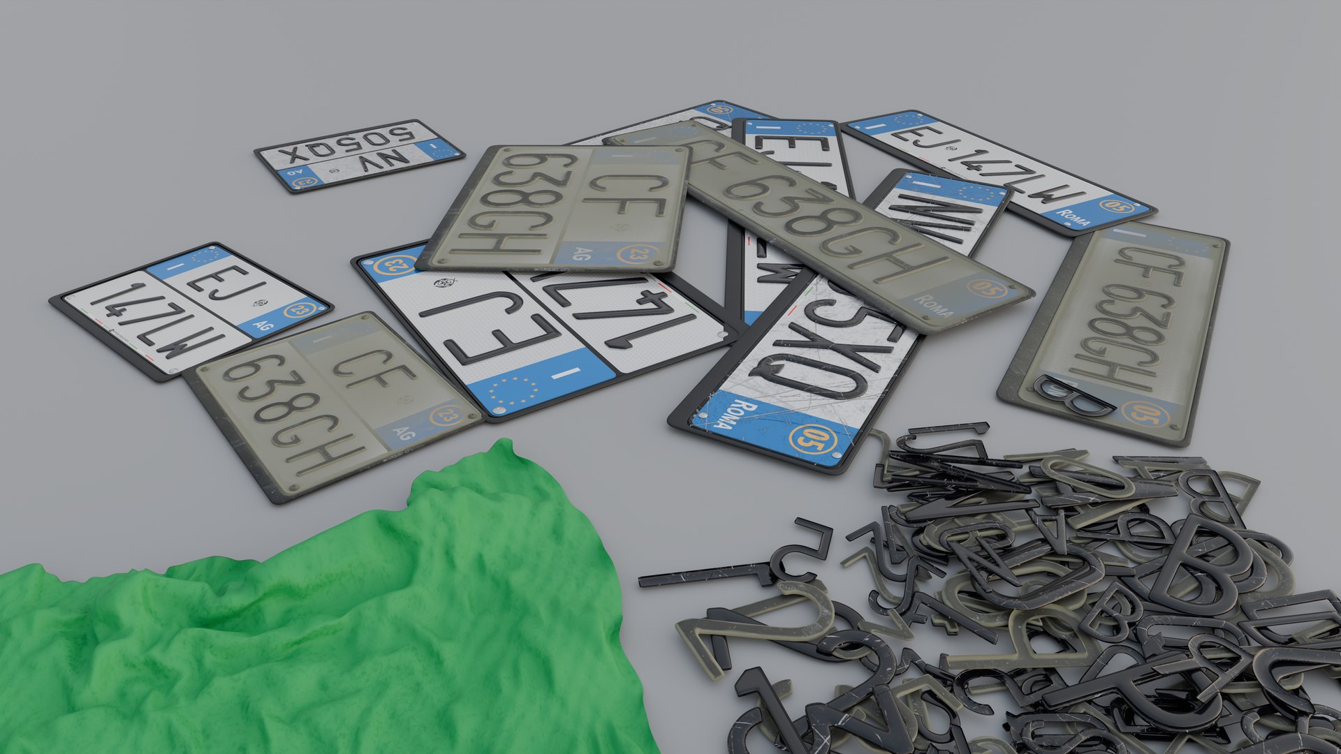 3D model Customizable Italian License Plate https://p.turbosquid.com/ts-thumb/m6/SywiTo/72/preview09/png/1752581551/1920x1080/fit_q87/7b765c99ddae2e50c33f0aa1ff7973d556592c23/preview09.jpg